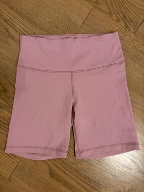 TNA High-Waist Pink Bike Shorts